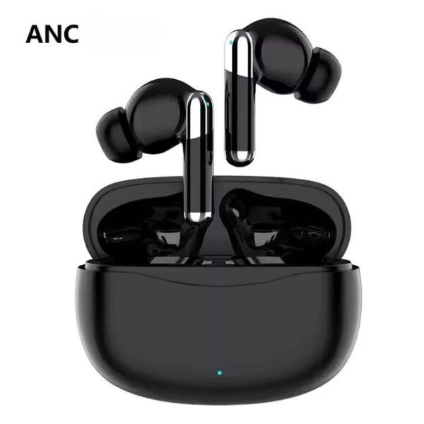 ANC In-Ear Wireless Earphone Bluetooth 5.4 HiFi Music Earbuds - Black